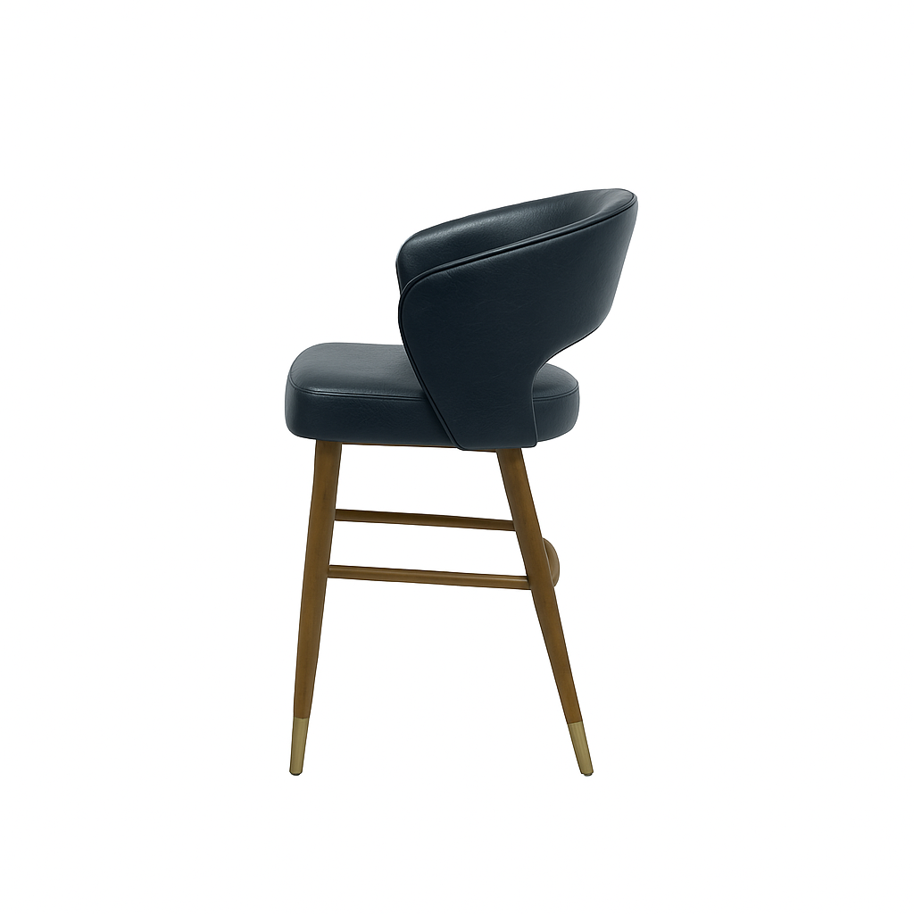 Scaun bar piele naturala | model THOMAS