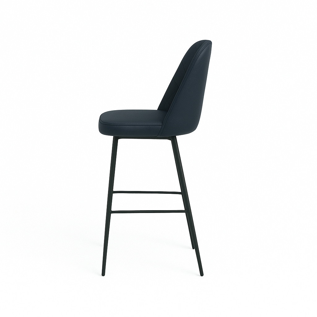 Scaun bar piele naturala ROSIE | model FOX