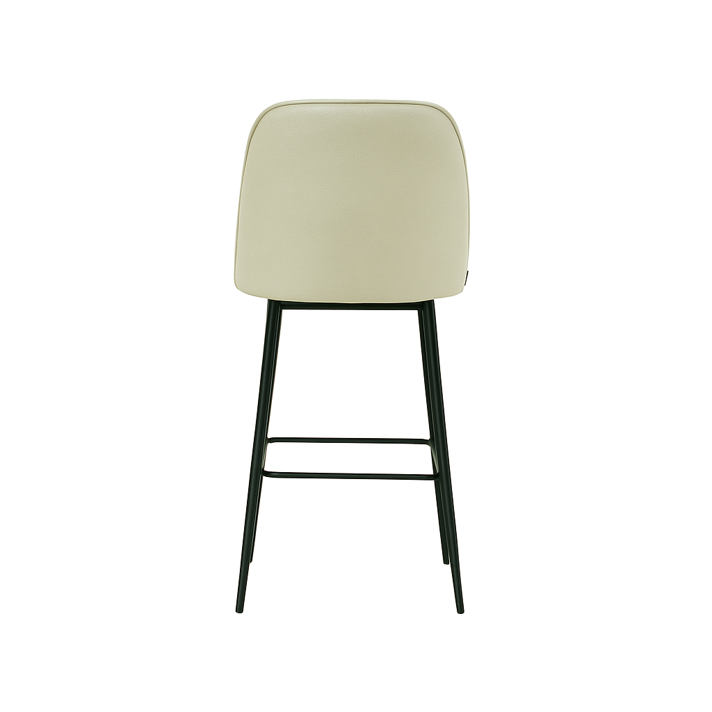 Scaun bar piele naturala ALBA | model FOX