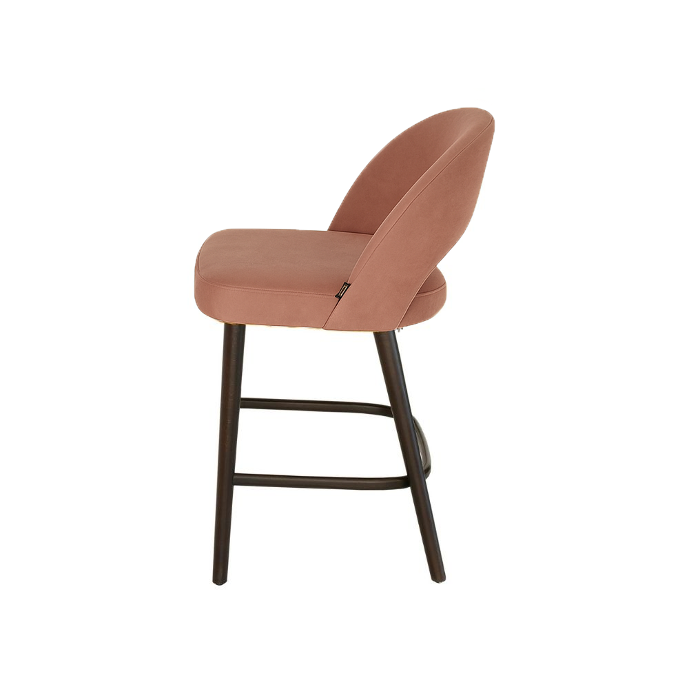 Scaun bar catifea ROZ | model EXPRES