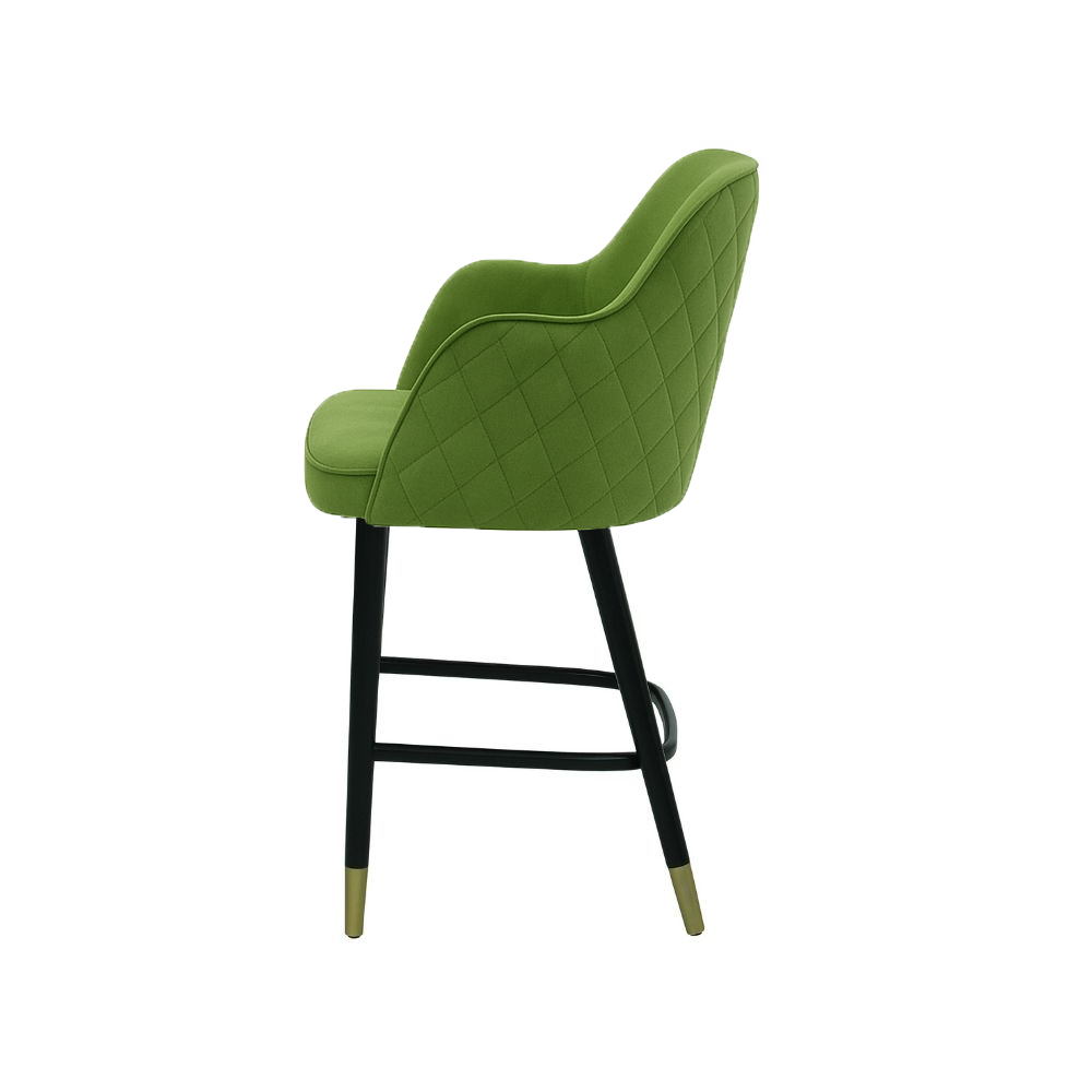 Scaun bar catifea BEJ | model PINO X