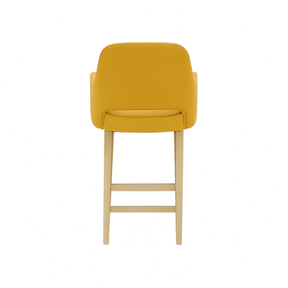 Scaun bar piele VERDE | model APRIL