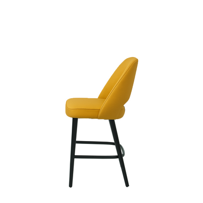 Scaun bar piele BEJ | model GABE