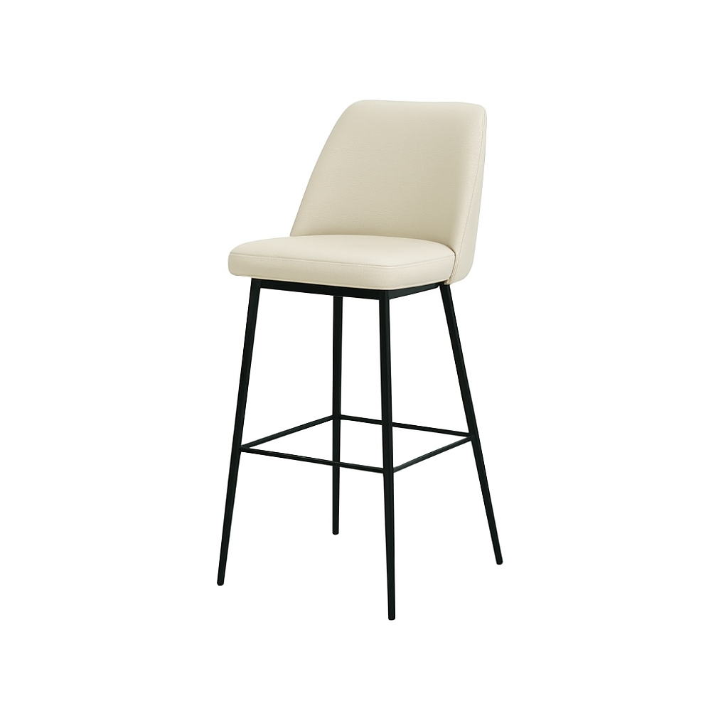 Scaun bar piele ALBA | model SOLO