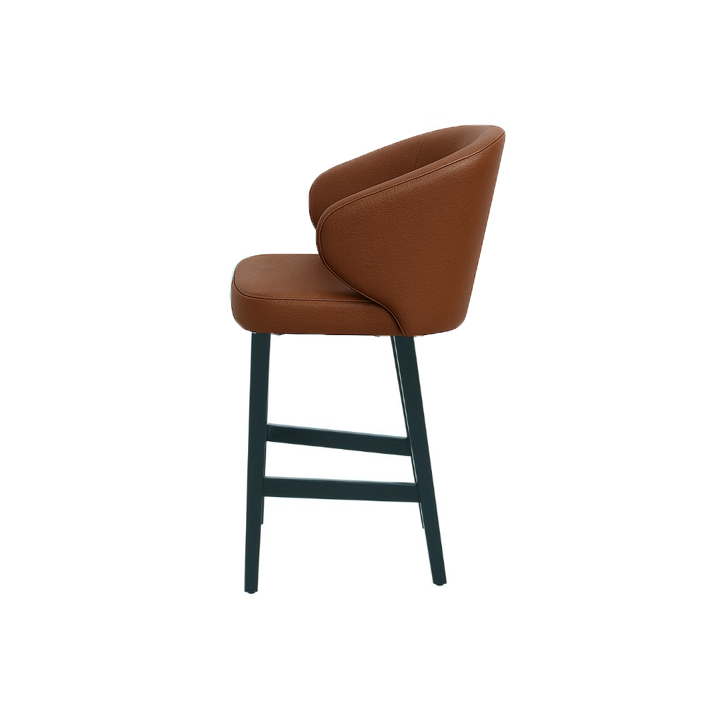 Scaun bar piele naturala ROSIE | model CAPRICE