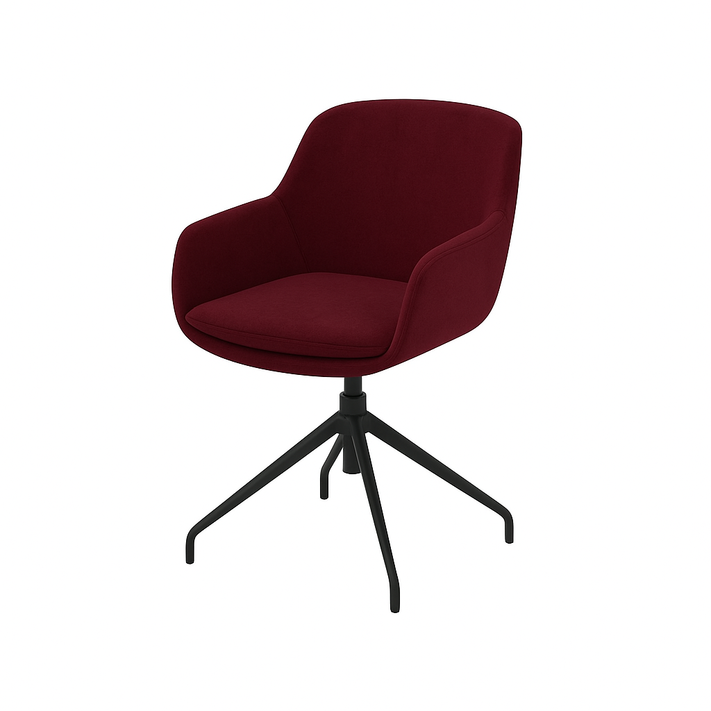 Scaun catifea ALBASTRA | model FEBE