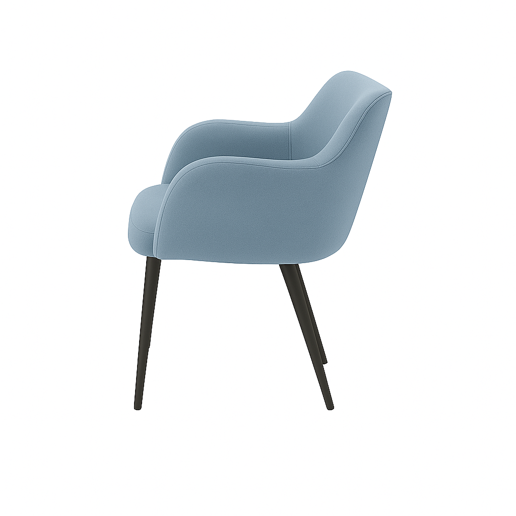 Scaun catifea VERDE | model PERDIX