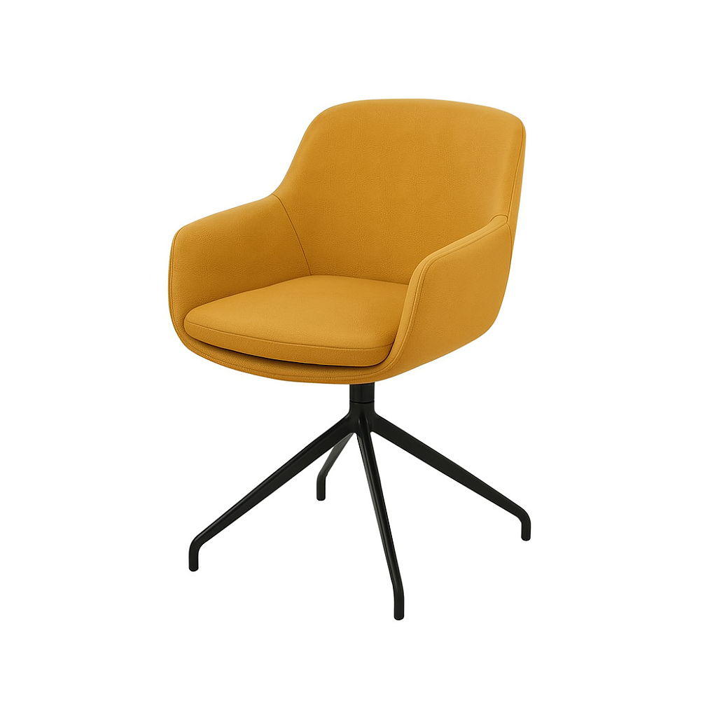Scaun piele VERDE | model FEBE
