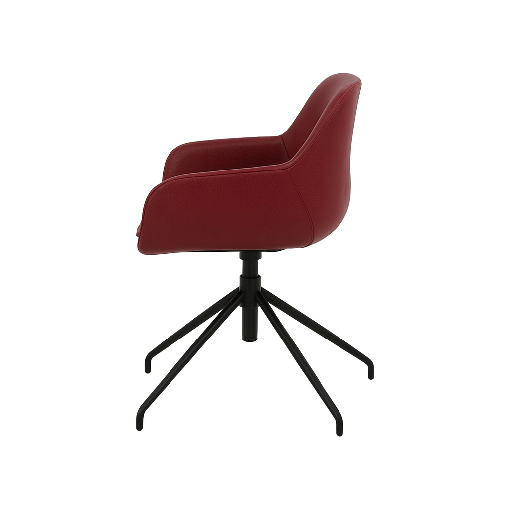 Scaun piele VERDE | model FEBE