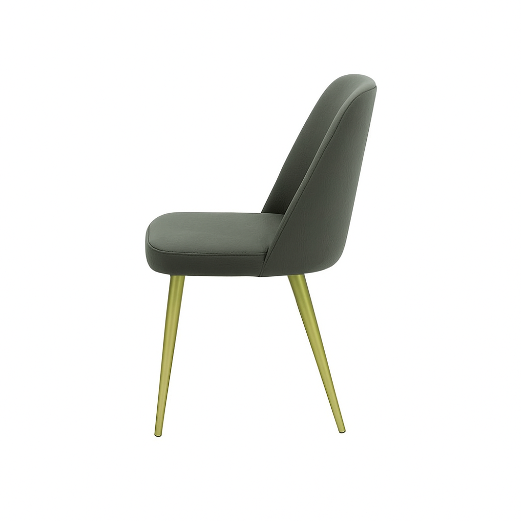 Scaun piele VERDE | model FOX