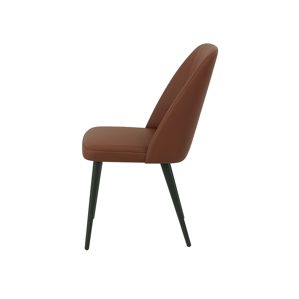 Scaun piele VERDE | model CREA